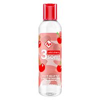 3some 3-in-1 Lubricant - Wild Cherry - 4 Fl. Oz.