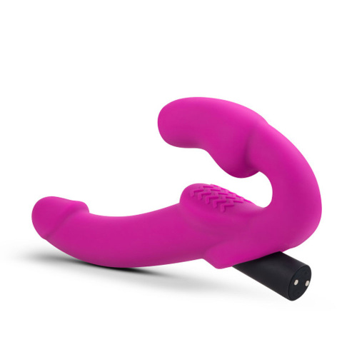 Temptasia - Estella - Strapless Silicone Dildo -  Pink  2