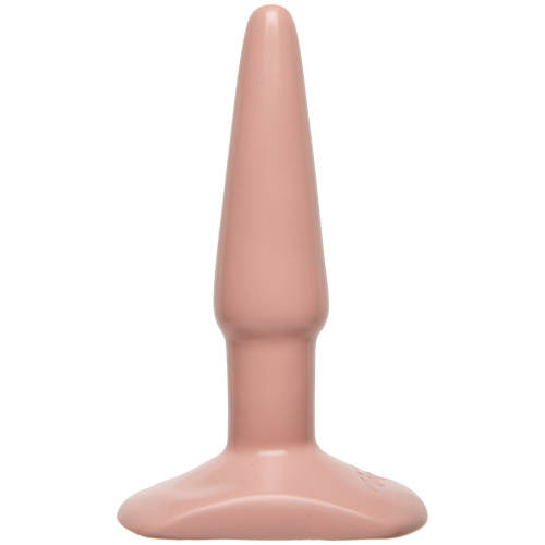 Classic Butt Plug Smooth - Small - White  2