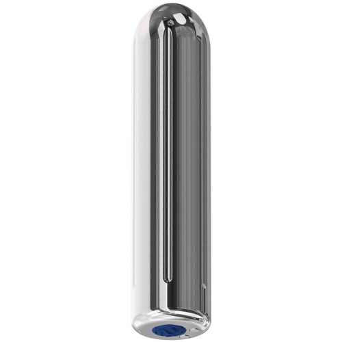 Thrill Me Bullet Massager - Silver  2