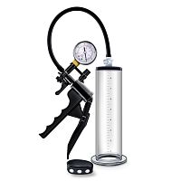 Performance - Vx8 Premium Penis Pump System  With Silicone Cock Strap - Clear