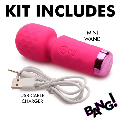 10x Mini Silicone Wand - Pink  4
