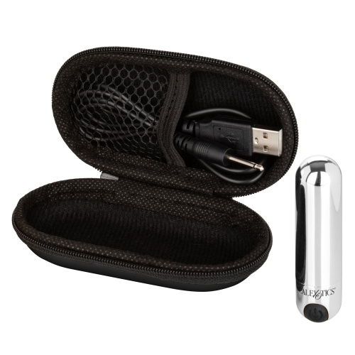 Rechargeable Hideaway Bullet - Silver  2