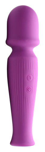 Silicone Wand Massager - Violet  4