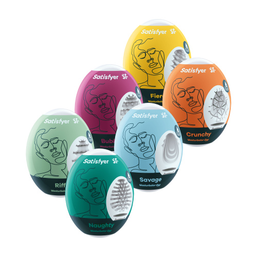 Masturbator Eggs - 6 Piece Set  2