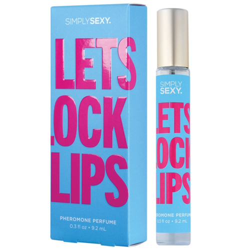 Simply Sexy Pheromone Perfume Lets Lock Lips 0.3  Oz  3