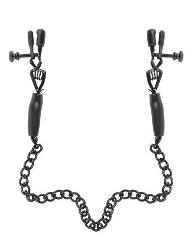 Fetish Fantasy Series Adjustable Nipple Chain  Clamps  3