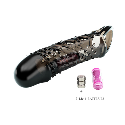 Pretty Love Penis Sleeve Cecelia - Black  3