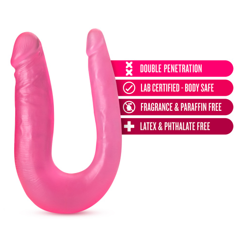 B Yours - Sweet Double Dildo - Pink  2