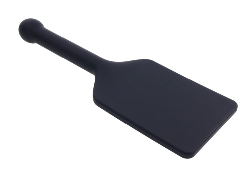 Edge Fuck Toy Silicone Paddle - Black  2