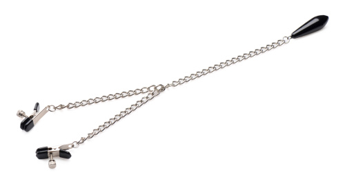 Titty Taunter Nipple Clamps With Weighted Bead  3