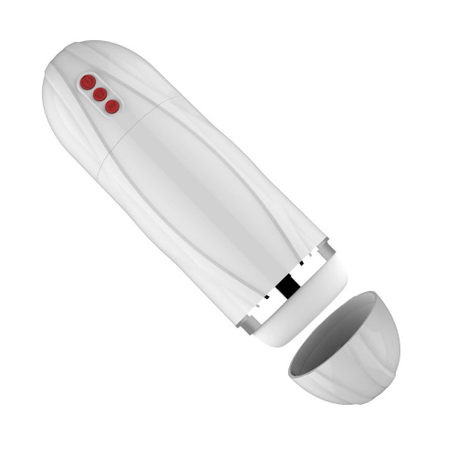 Vibrating Cocksucker - White  3