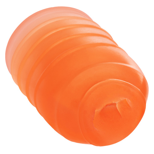 Pop Sock Ribbed - Orange  4