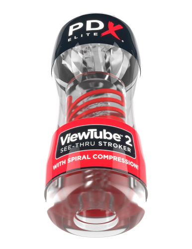 Pdx Elite Viewtube 2 Stroker - Clear  2