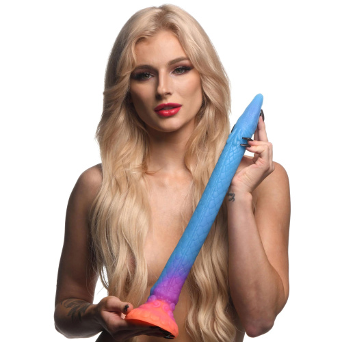 Makara Glow-in-the-Dark Silicone Snake Dildo  5