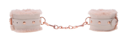 Peaches N Creame Fur Handcuffs - Pink  3