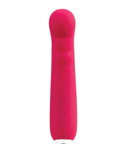 Midori Rechargeable G-Spot Vibe - Foxy Pink  2