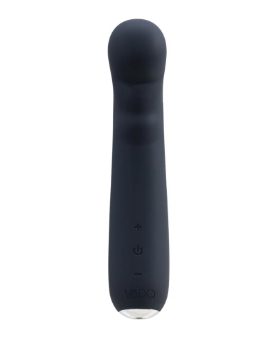 Midori Rechargeable G-Spot Vibe - Just Black  2