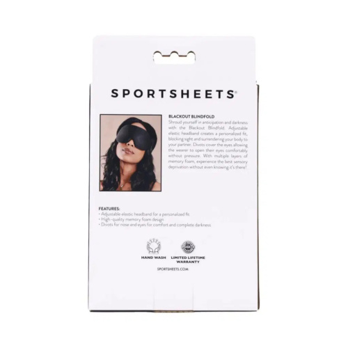 Blackout Blindfold - Black  2