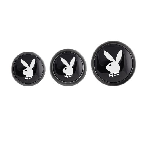 Playboy Pleasure - Pleasure 3 Ways - Butt Plug - Hematite  2