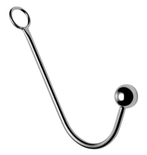 Hooked Stainless Steel Anal Hook  2