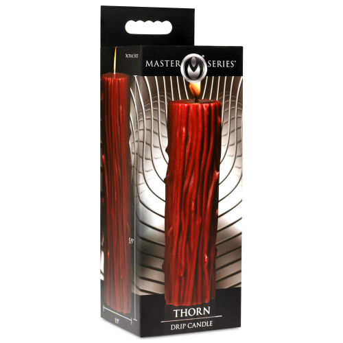 Thorn Drip Candle - Red  2