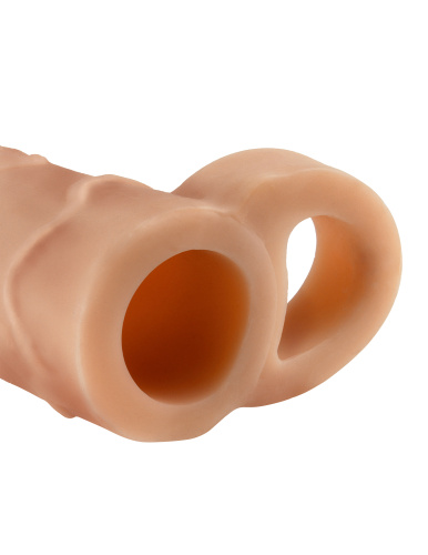 Fantasy X-Tension Perfect 2-Inch Extension With Ball Strap - Flesh  2