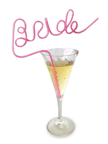 Glitterati Bride Straw  2