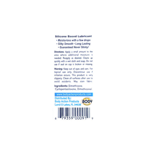 Anal Glide Silicone Lubricant 2 Oz Pump Bottle  2