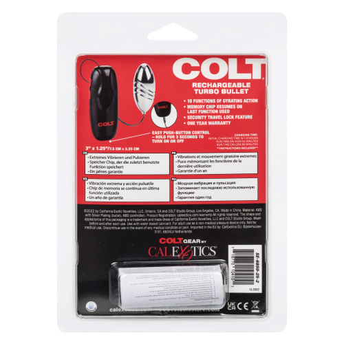 Colt Rechargeable Turbo Bullet - Silver  2