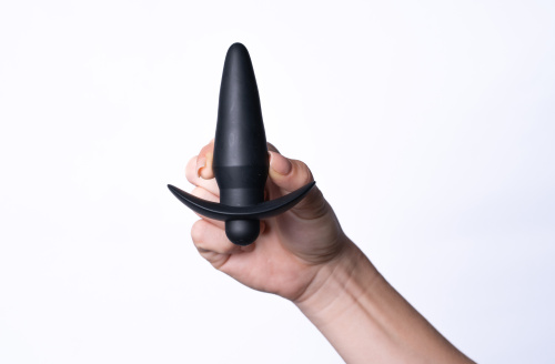 Cody Silicone Vibrating Anal Plug - Black  3