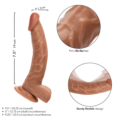 Working Stiff the Personal Trainer 7.5" - Brown  2