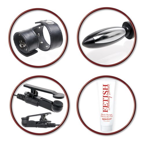 Fetish Fantasy Series Deluxe Shock Therapy Travel Kit  2