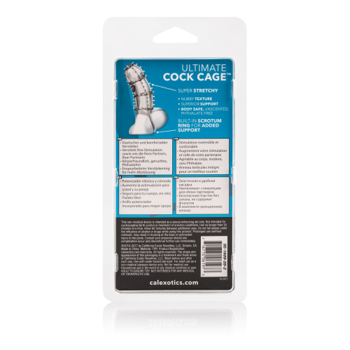 Ultimate Cock Cage - Clear  3