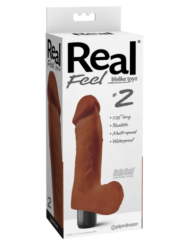 Real Feel Lifelike Toyz No. 2 - Brown  2