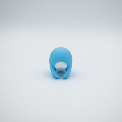 The Heavenly Humpback Finger Bullet Vibrator - Blue  3