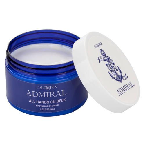 Admiral All Hands on Deck Masturbation Cream 8 Oz  2