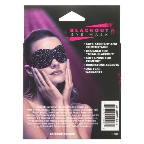 Radiance Blackout Eye Mask - Black  2