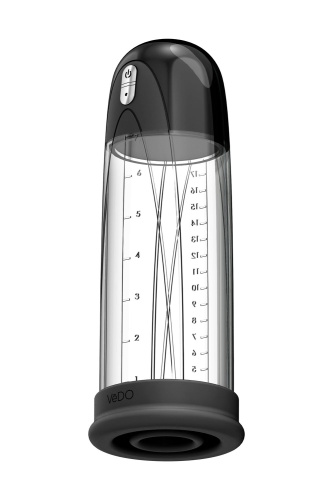 Pump Rechargeable Vacuum Penis - Just Black  2