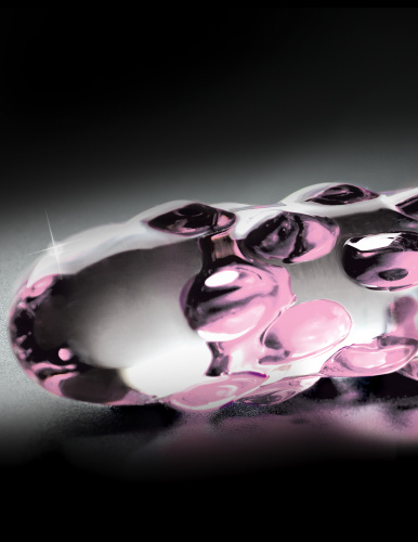 Icicles No. 7 - Clear / Pink  3