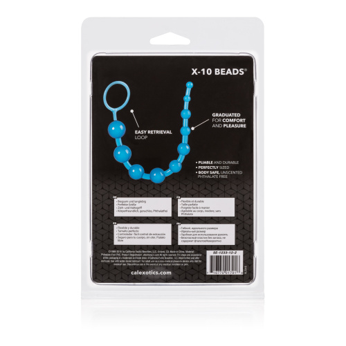 X-10 Beads - Blue  2