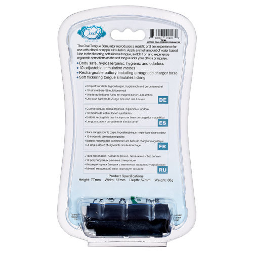 Health and Wellness Flutter Oral Tongue Stimulator Teal  2