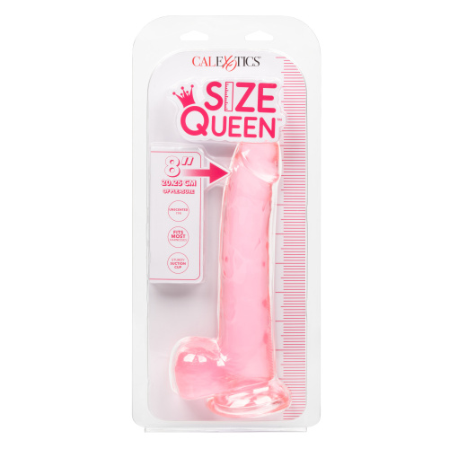 Size Queen 8 Inch - Pink  2