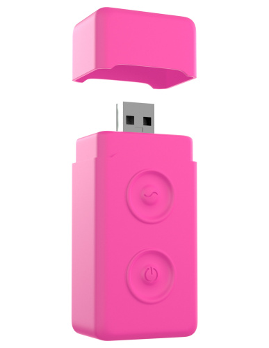 Neon Luv Touch Remote Control Bullet - Pink  5