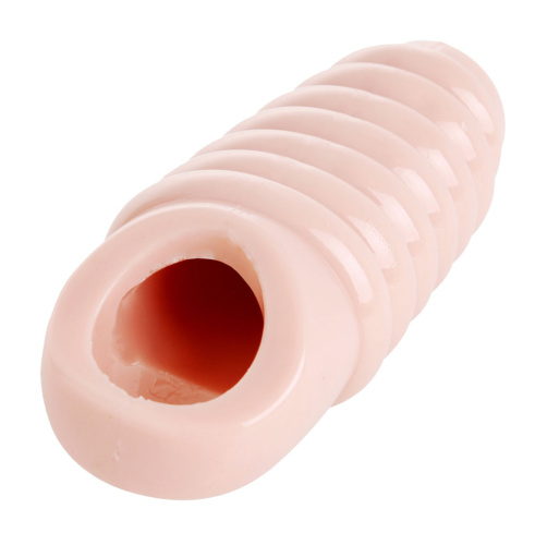 Really Ample Ribbed Penis Enhancer Sheath  4
