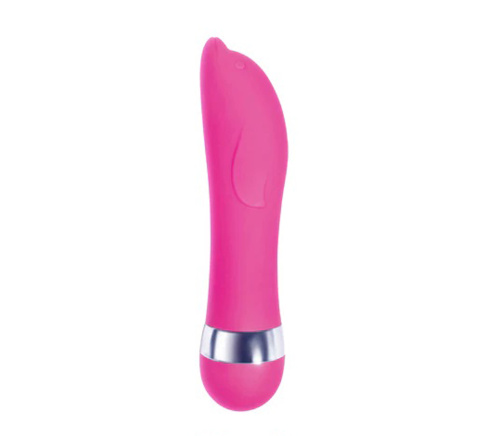 Pinkies Silicoat Mini-Vibe Dolphy - Pink  2