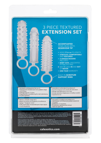 3 Piece Textured Extension Set  3