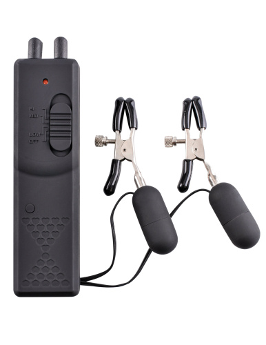 Fetish Fantasy Vibrating Nipple Clamp  2
