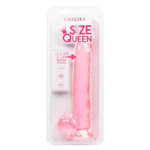 Size Queen 10 inch/25.5 Cm - Pink  4