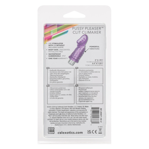 Pussy Pleaser Clit Climax - Purple  5